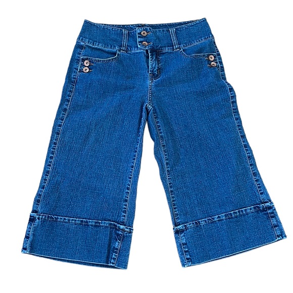 Vintage FADED GLORY Clam Digger/Capri Jeans - Picture 1 of 7